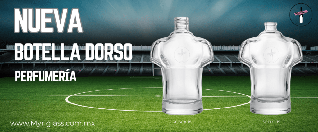 BOTELLA DE DORSO PARA EL MUNDIAL 2026 DE PERFUMERIA